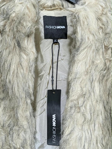 FASHION NOVA FAUX FUR JACKET FOR WOMEN