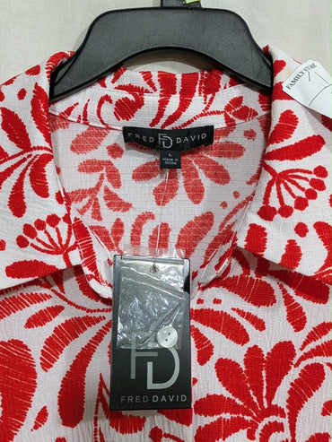 FRED DAVID BLOUSE TOP FOR WOMEN