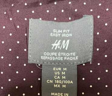 H & M BUTTON DOWN SHIRT FOR MEN