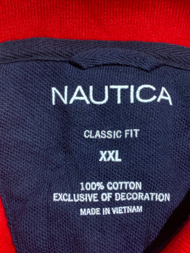 NAUTICA BUTTON DOWN T-SHIRT FOR MEN