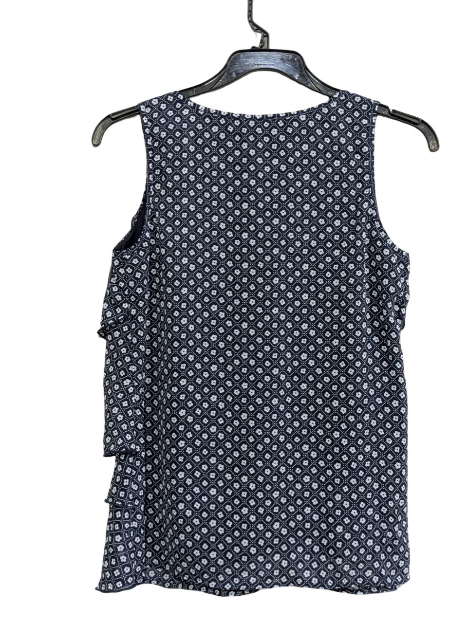 DRESSBARN TIERED RUFFLE TOP FOR WOMEN