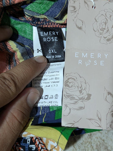 EMERY ROSE FLARE DRESS FOR WOMEN