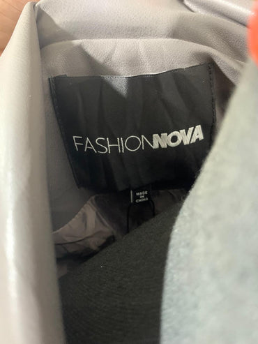 FASHION NOVA LEATHER JACKET FOR WOMEN