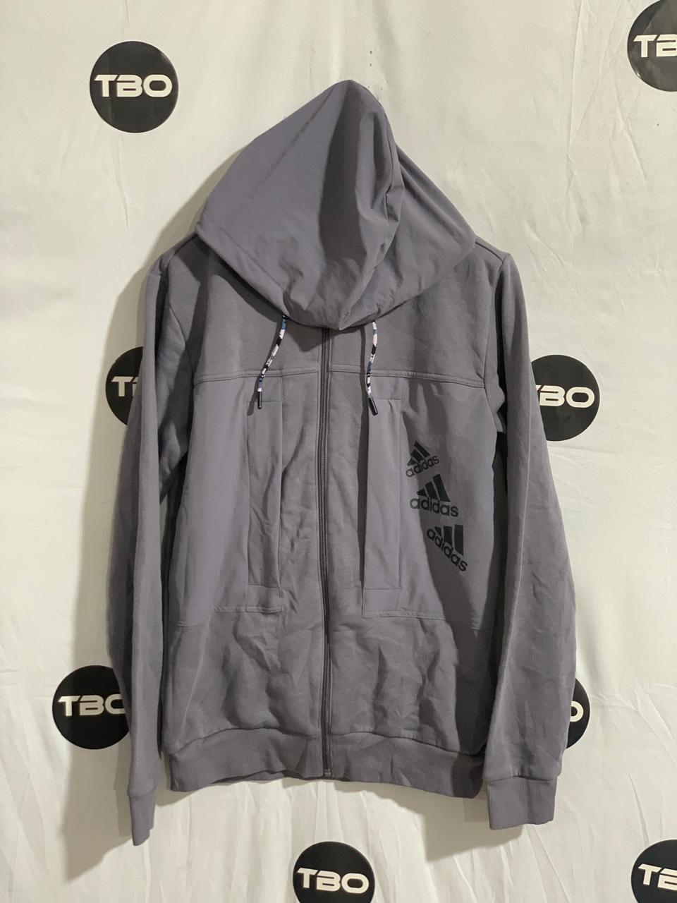 ADIDAS FULL ZIP HOODIE FOR MEN