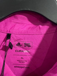 ADIDAS CLIMALITE BUTTON DOWN T-SHIRT FOR MEN