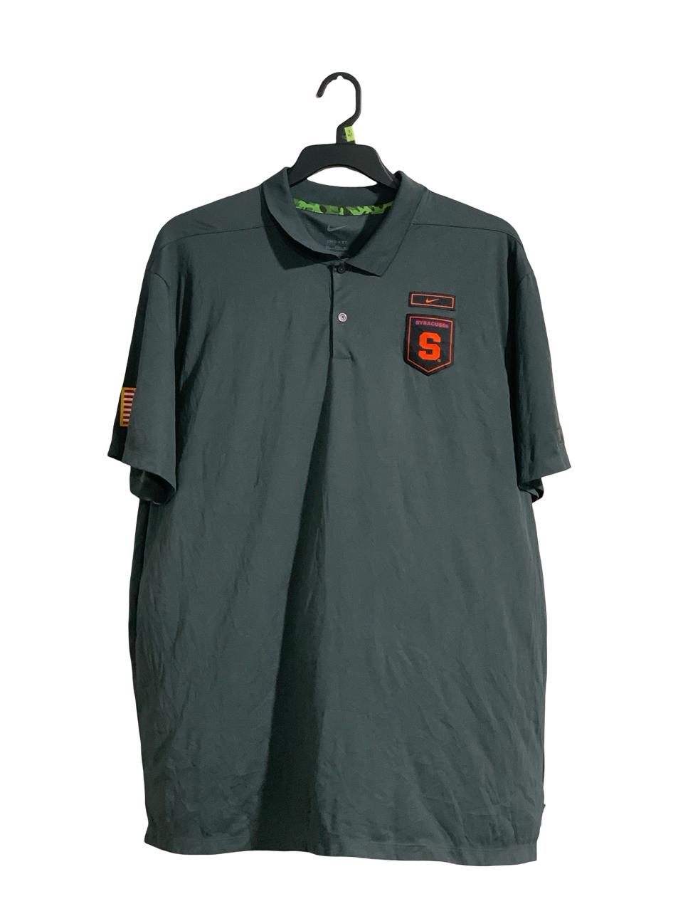NIKE DRI FIT BUTTON DOWN T-SHIRT FOR MEN