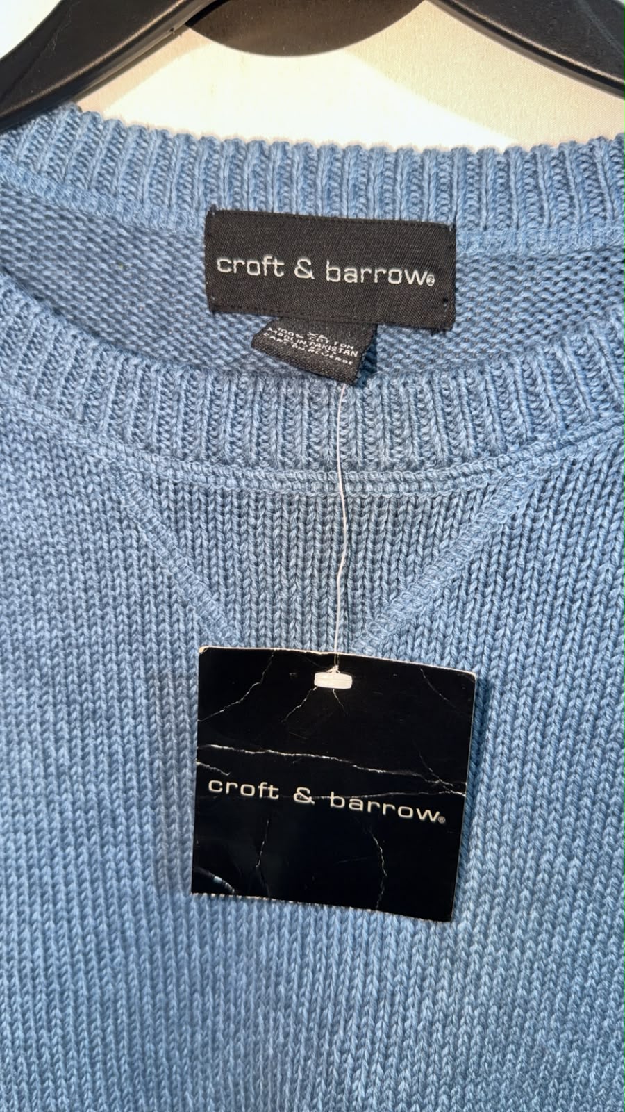 CROFT AND BARROW SWEATER FOR MEN