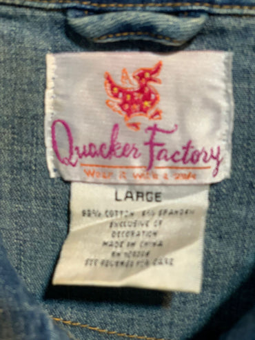 IMPORTED DENIM JACKET BY QUOCKER FACTORY