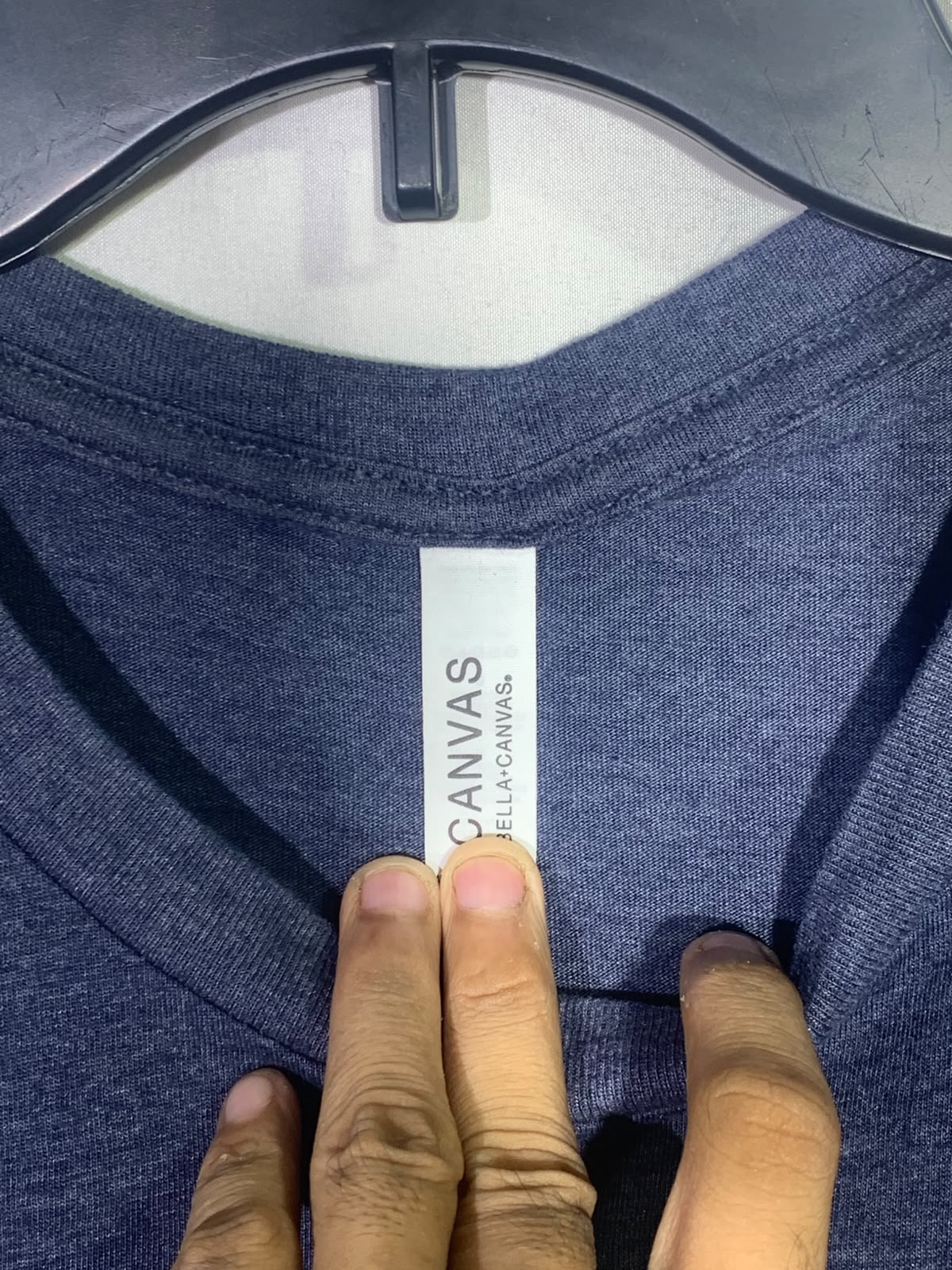 SHORT SLEEVE CANVAS T-SHIRT FOR MEN