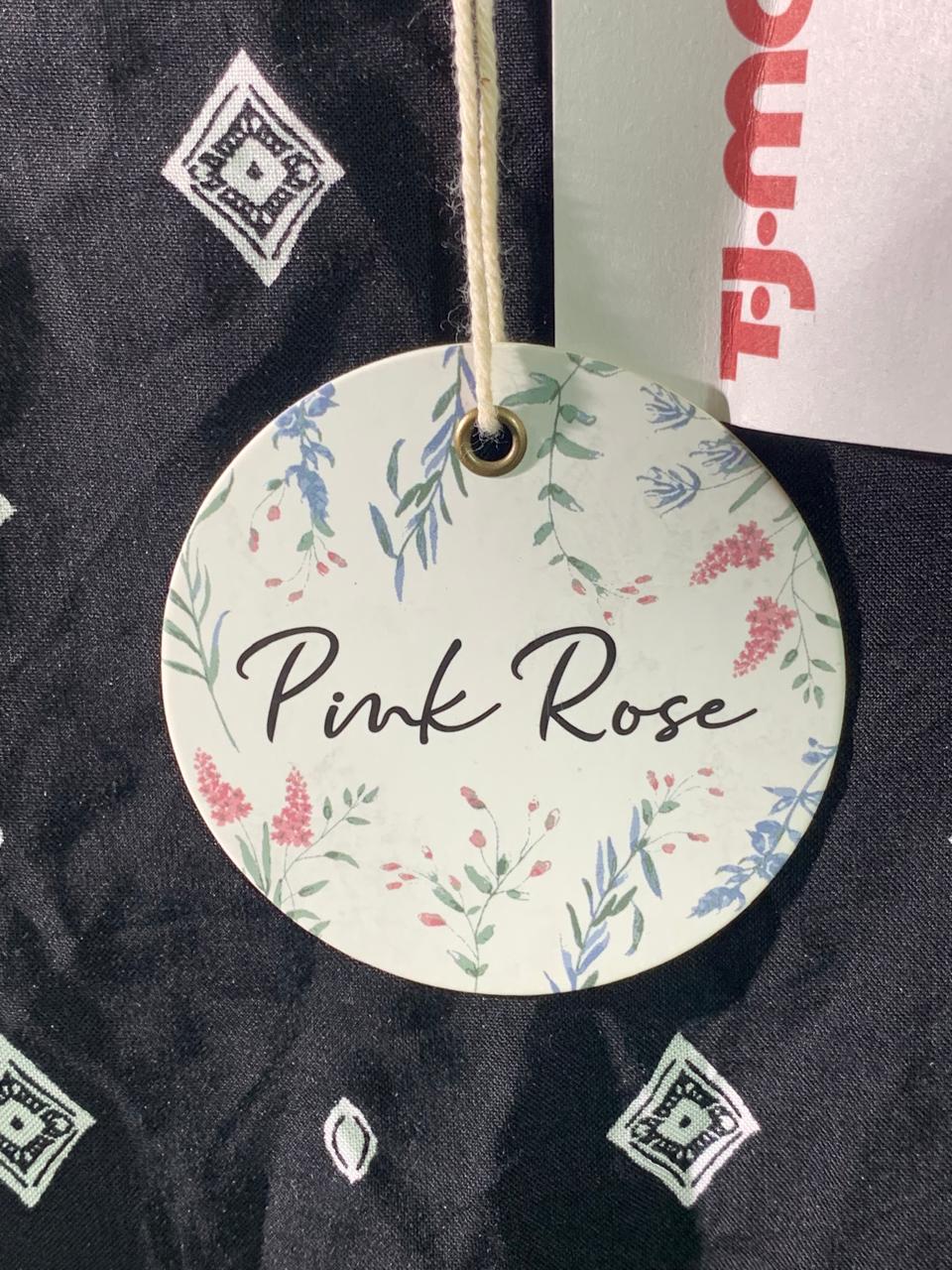 PINK ROSE MINI DRESS FOR WOMEN