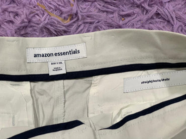 AMAZON ESSENTIALS COTTON PANT FOR MEN