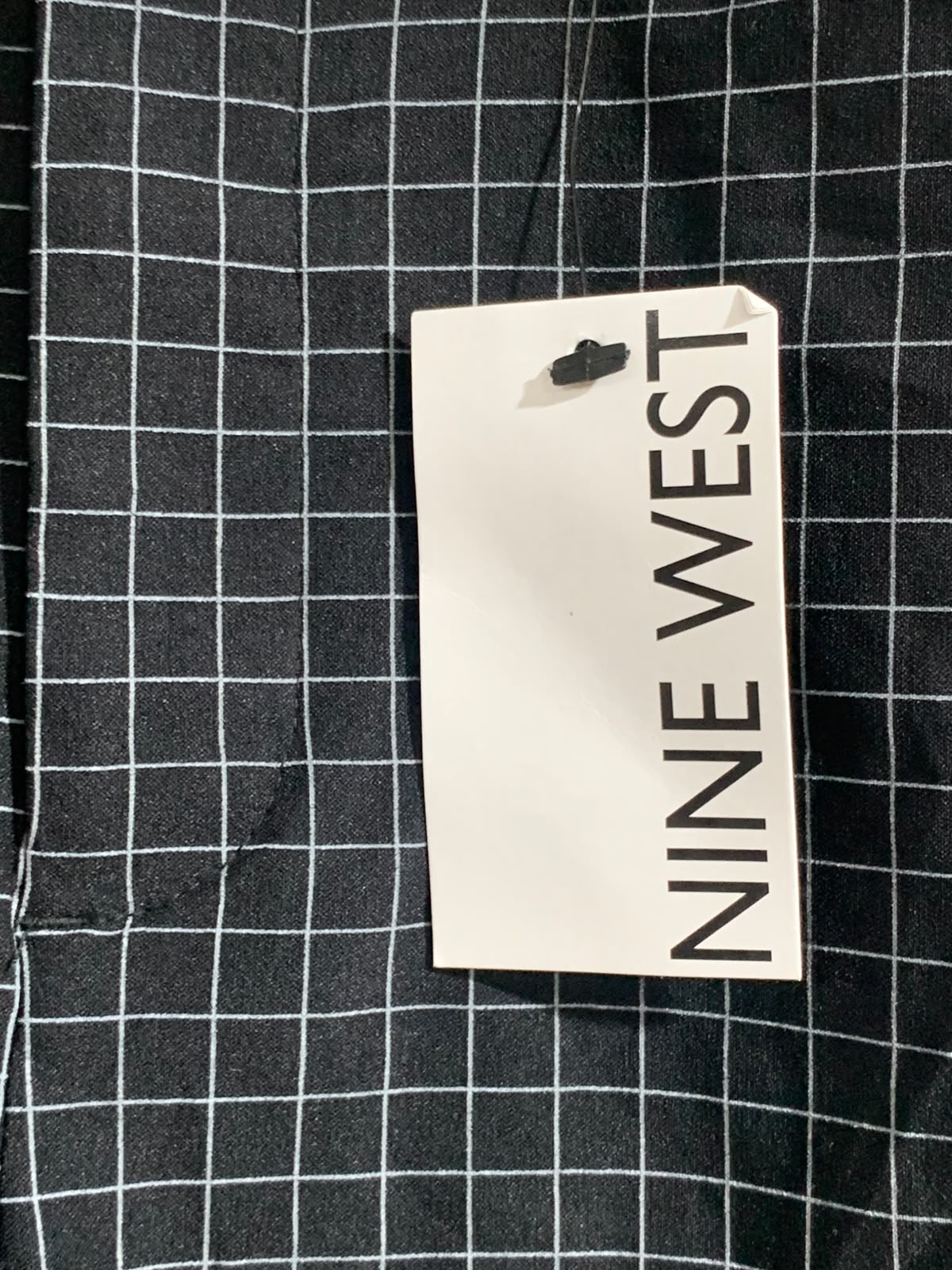 NINE WEST CHECK PANT FOR WOMEN