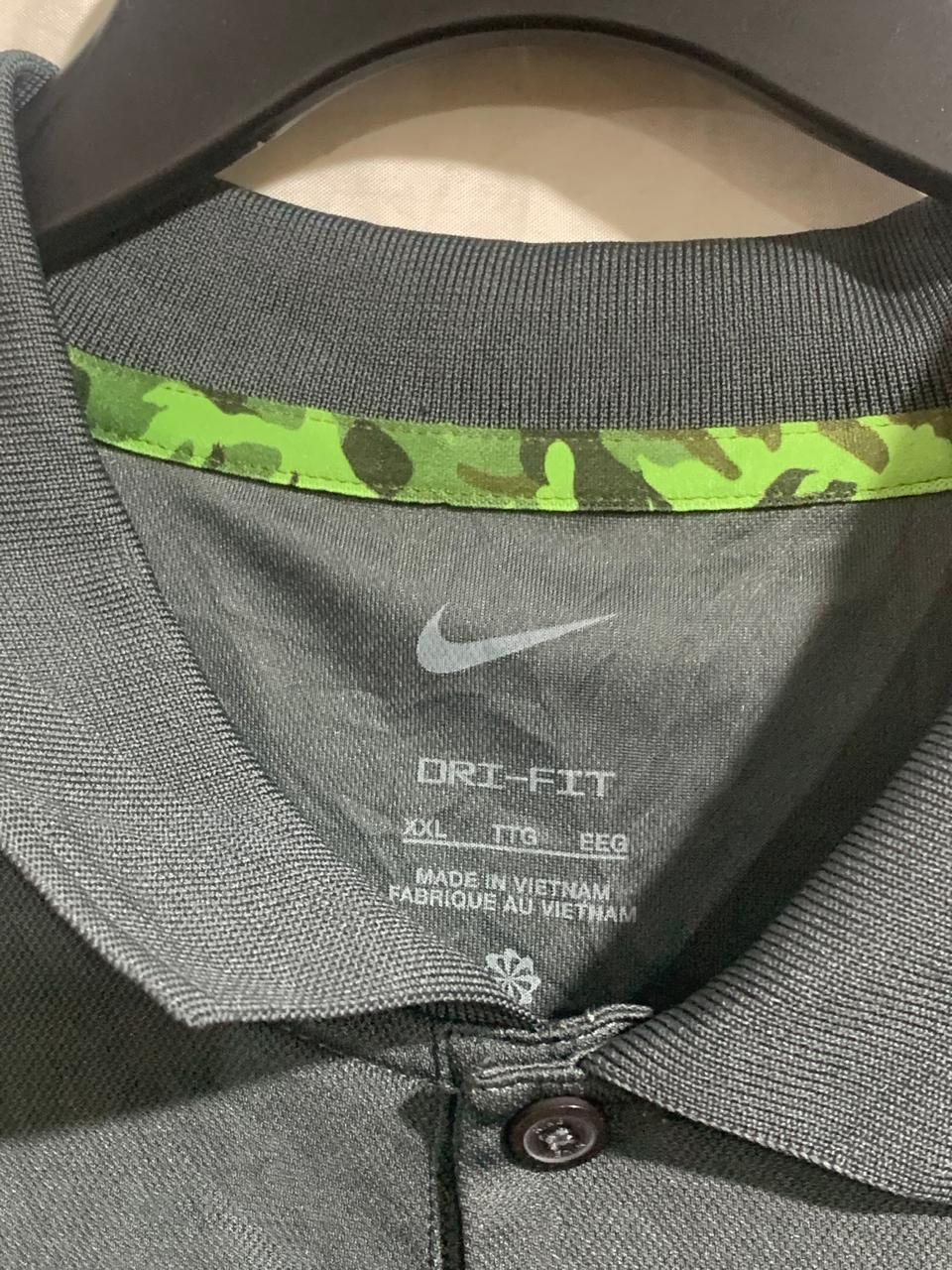 NIKE DRI FIT BUTTON DOWN T-SHIRT FOR MEN