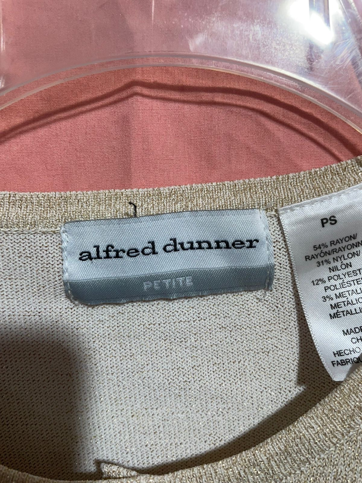 Alfred Dunner Petite Shiny Top For Women