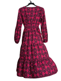 SHEIN FLARE MIDI DRESS FOR WOMEN