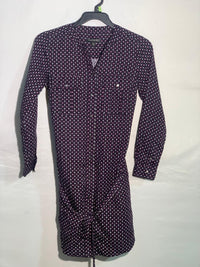 PRINTED SHIRT DRESS FOR WOMEN