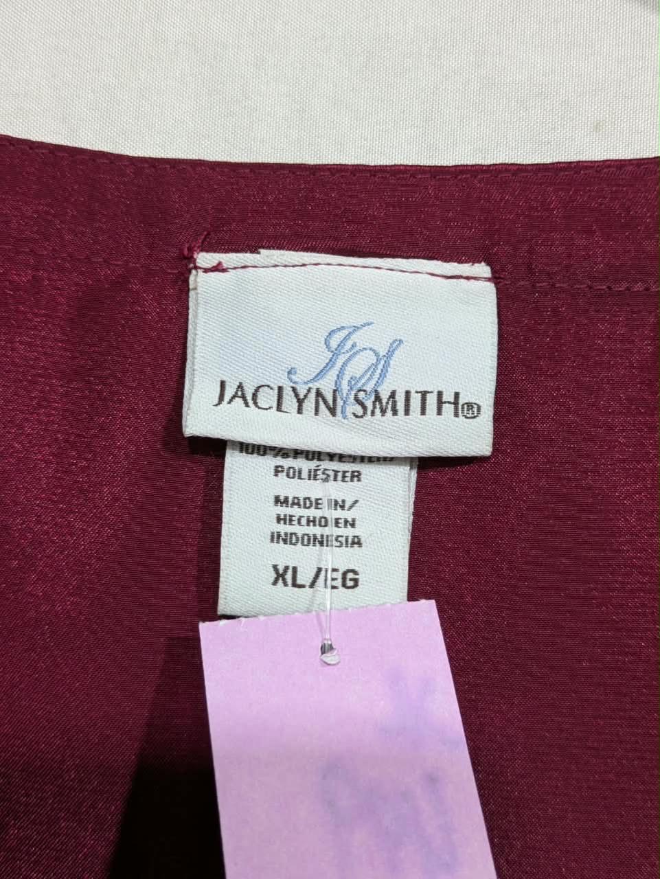 JACLYN SMITH SATIN BLOUSE TOP FOR WOMEN
