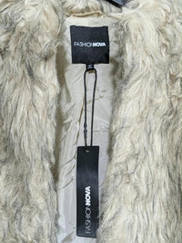 FASHION NOVA FAUX FUR JACKET FOR WOMEN