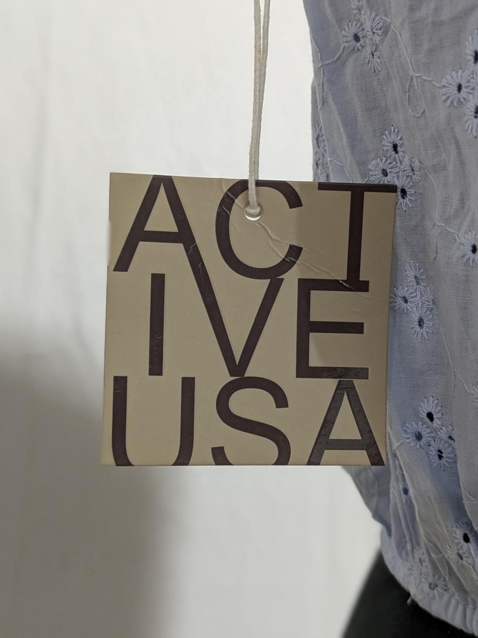 ACTIVE USA BLOUSE TOP FOR WOMEN