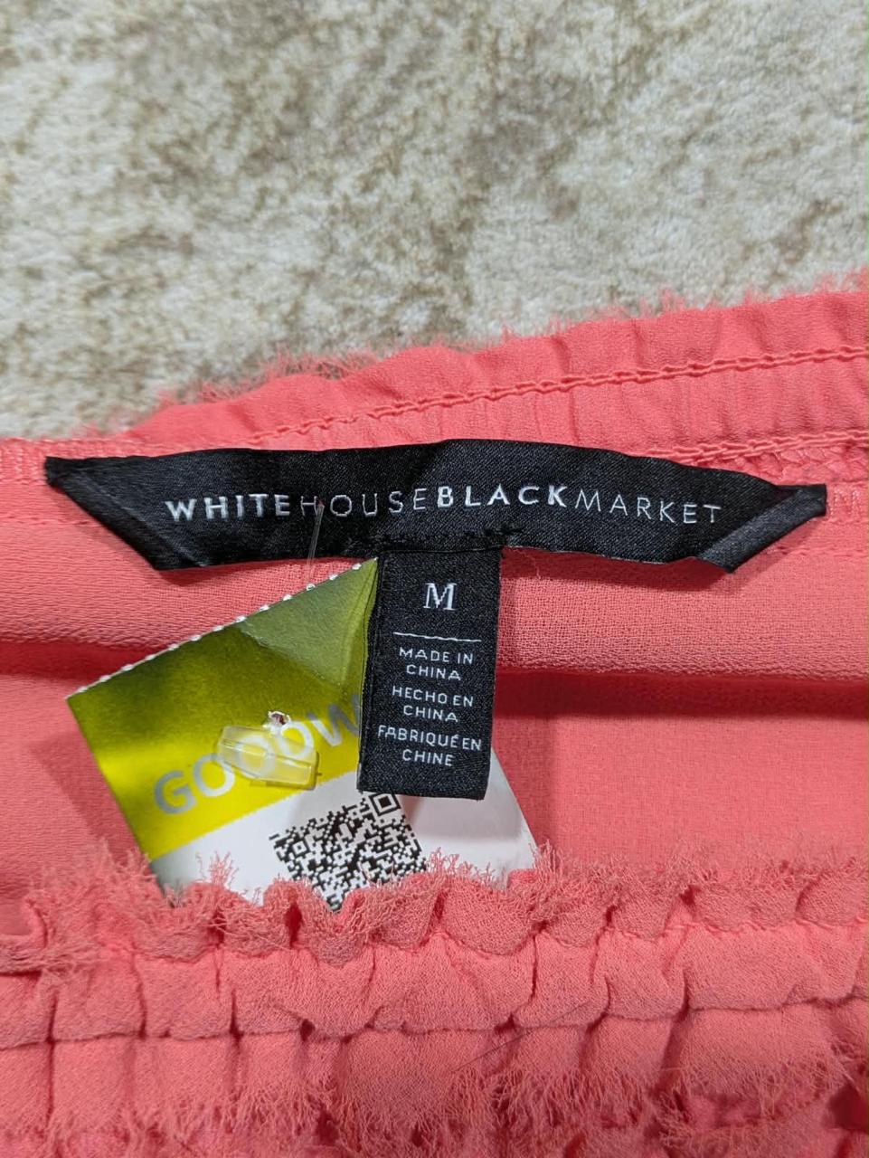 WHITE HOUSE BLACK MARKET BLOUSE TOP FOR WOMEN
