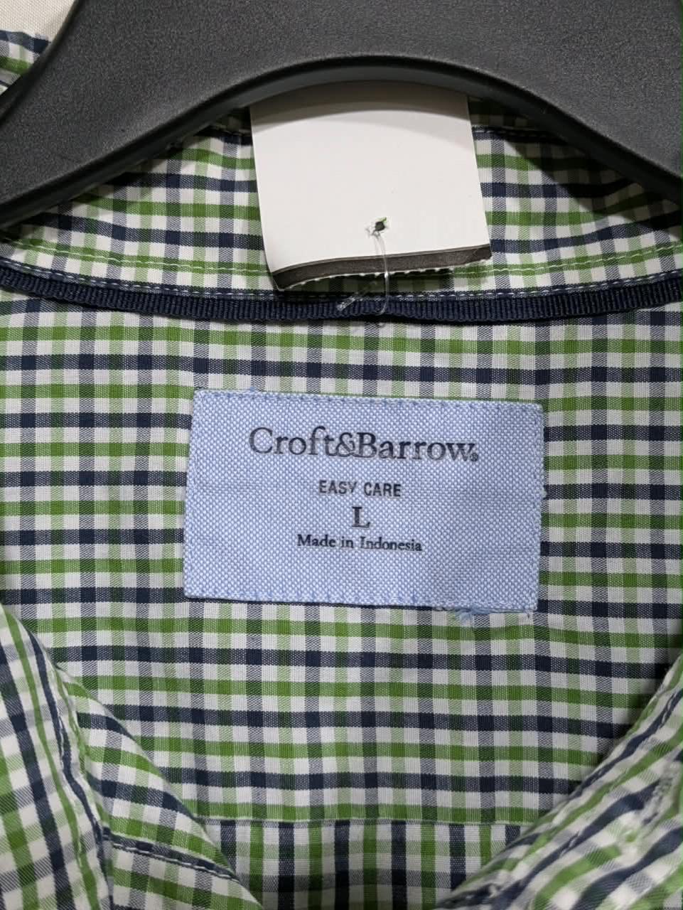 CROFT & BARROW CHECK SHIRT FOR MEN