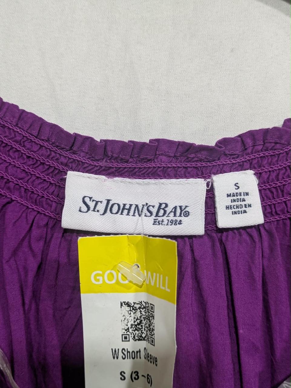 ST.JOHN'S BAY BLOUSE TOP FOR WOMEN