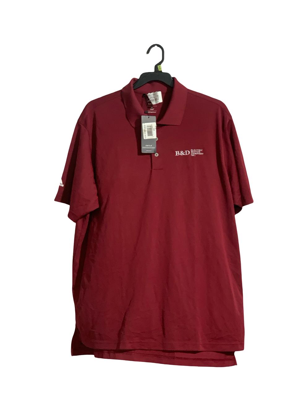 ADIDAS BUTTON DOWN T-SHIRT FOR MEN