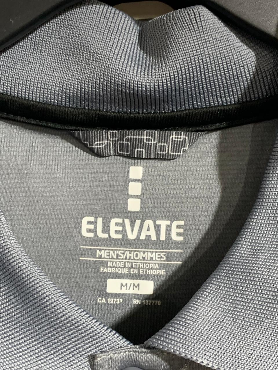 ELEVATE BUTTON DOWN T-SHIRT FOR MEN