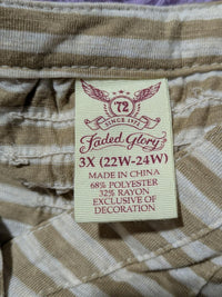 FADED GLORY TOP FOR WOMEN