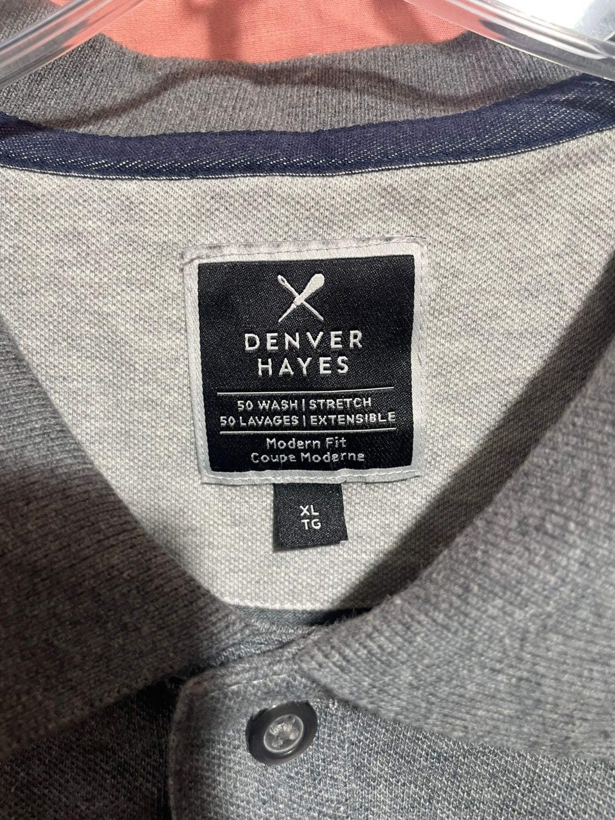 Denver Hayes Modern Fit Golf Shirt For Men