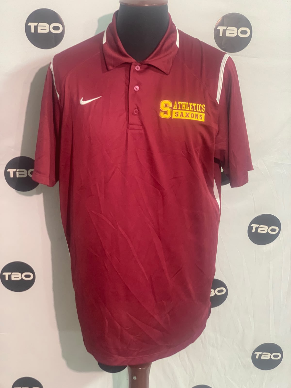 NIKE DRI FITBUTTON DOWN T-SHIRT FOR MEN