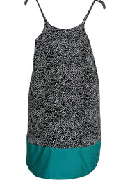 AQUA MINI DRESS FOR WOMEN
