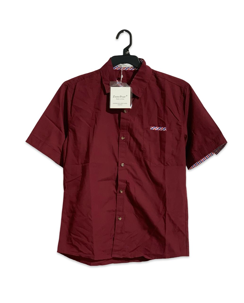 ZUNE POAR BUTTON UP SHIRT FOR MEN