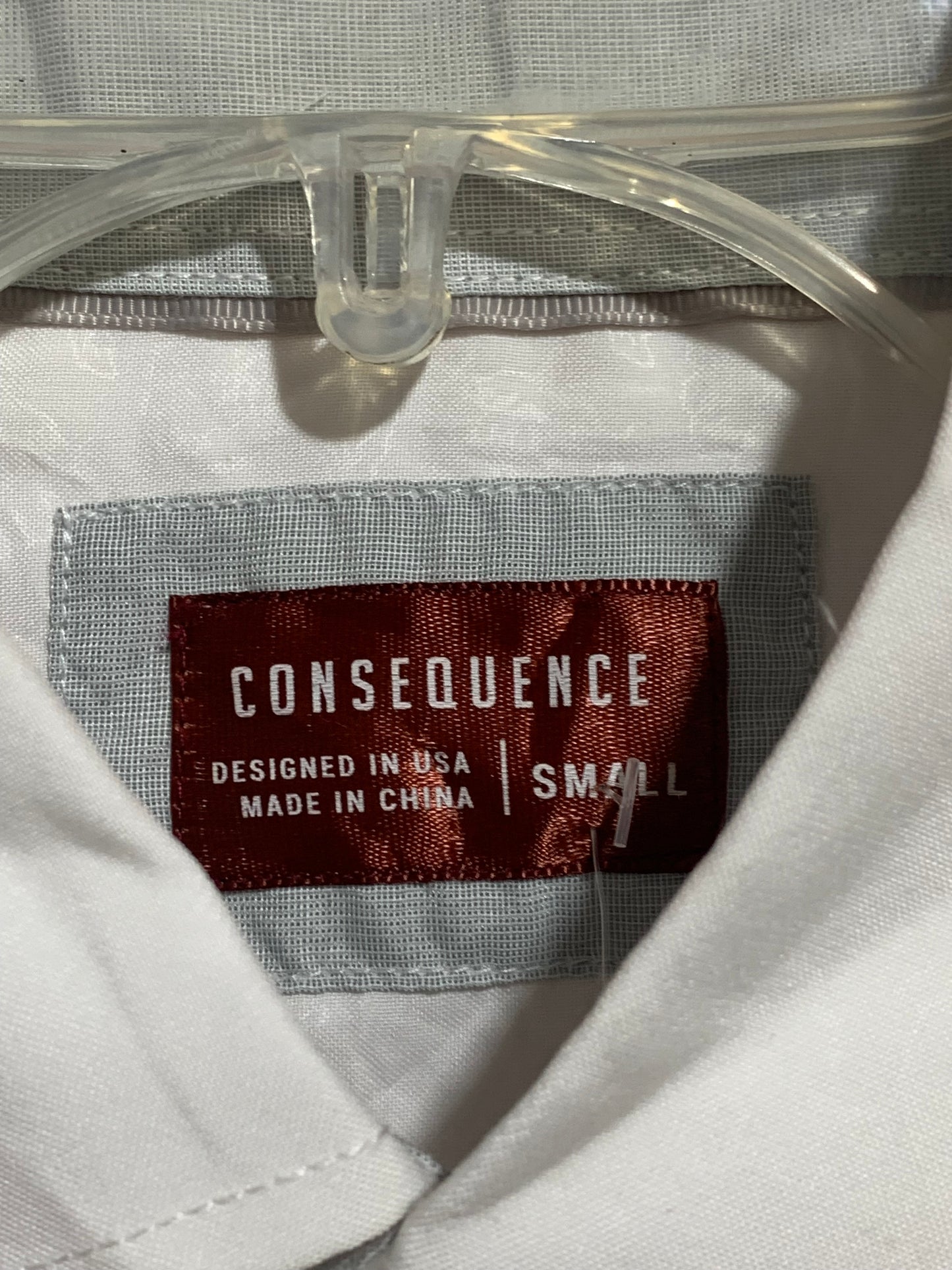 Consequence Pearl White Shirt for Men