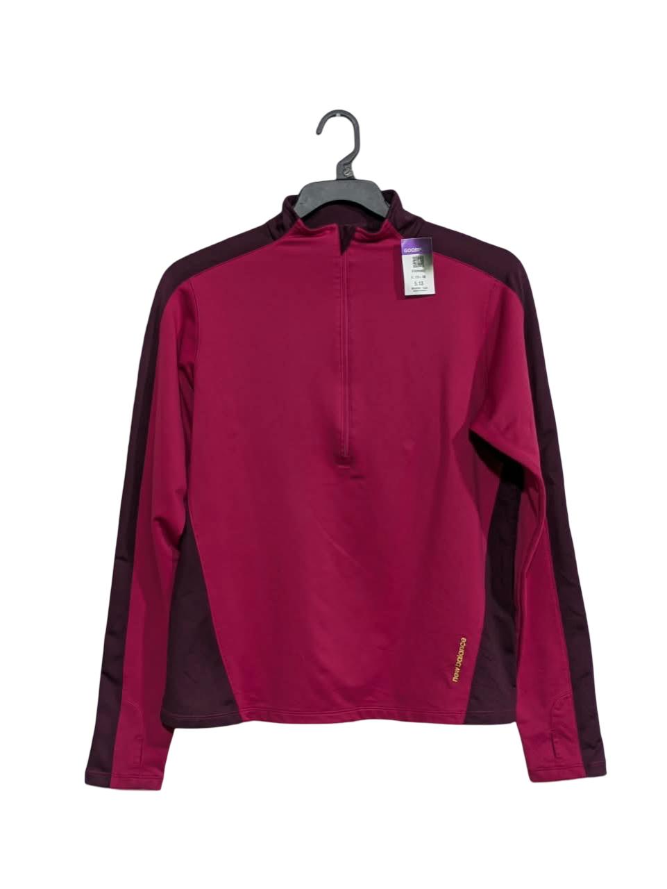 NEW BALANCE HALF ZIP SWEAT SHIRT FOR WOMEN