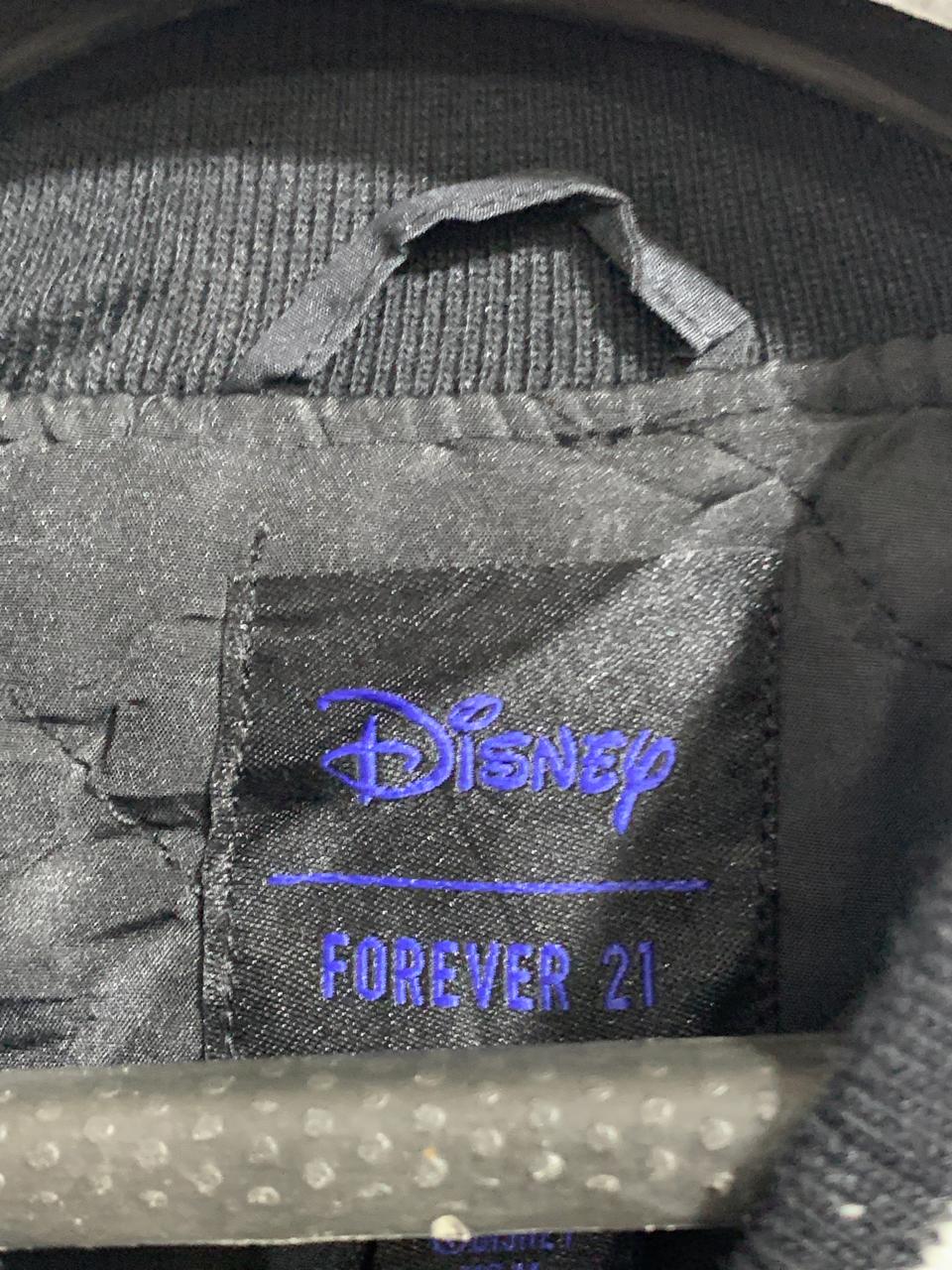 DISNEP FOREVER 21 VARSITY BOMBER JACKET FOR MEN