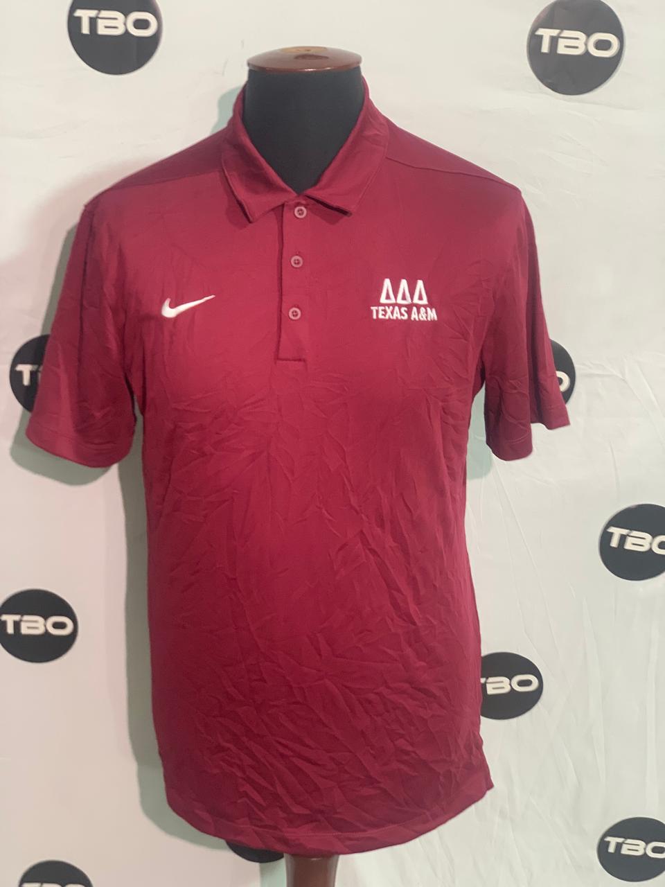 NIKE DRI FIT BUTTON DOWN T-SHIRT FOR MEN