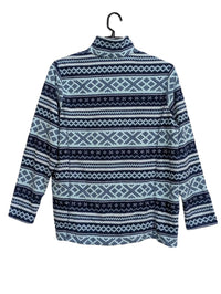 LANDS' END HALF ZIP FLEECE JACKET FOR WOMEN