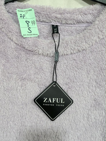 ZAFUL CROPPED KNIT SWEATER FOR WOMEN