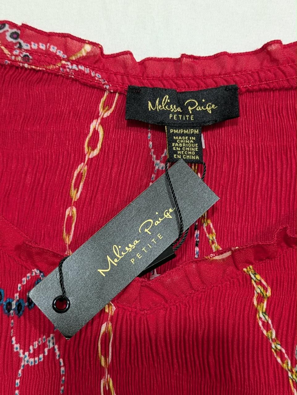 MELISSA PAIGE BLOUSE TOP FOR WOMEN