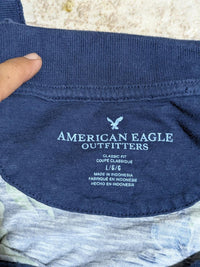 AMERICAN EAGLE BUTTON DOWN T-SHIRT FOR WOMEN