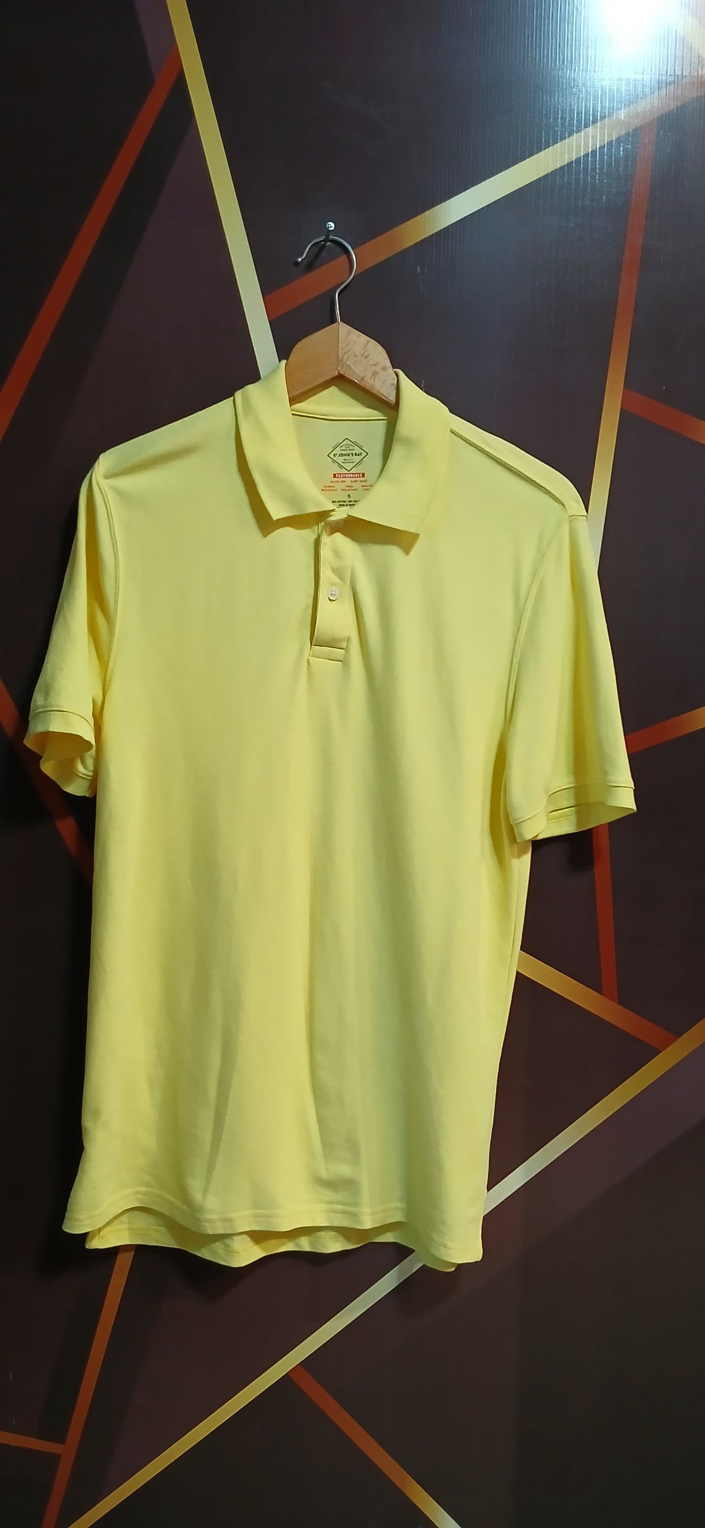 IMPORTED POLO T-SHIRT BY ST. JOHNS BAY