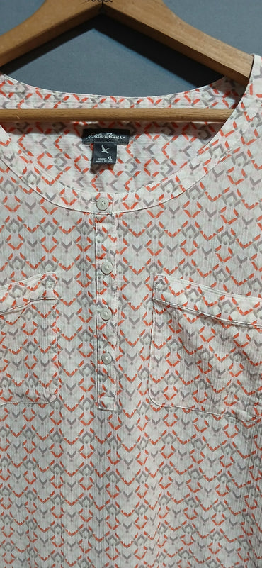 IMPORTED LADIES BLOUSE BY EDDIE BAUER