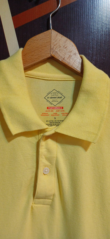 IMPORTED POLO T-SHIRT BY ST. JOHNS BAY