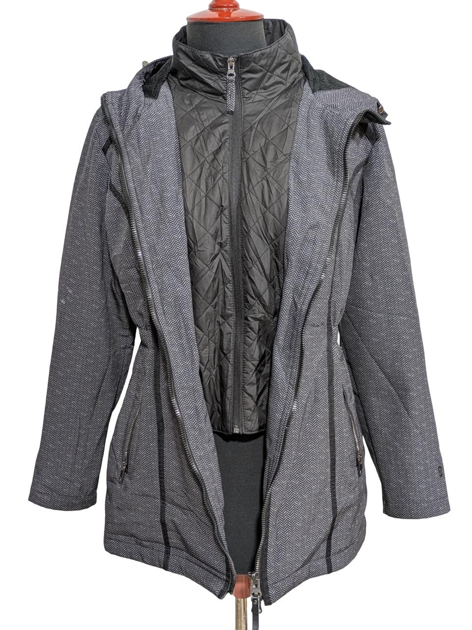 FREE COUNTRY LONG HOODED JACKET FOR WOMEN