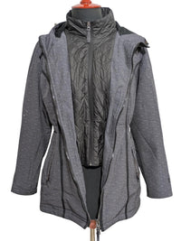 FREE COUNTRY LONG HOODED JACKET FOR WOMEN