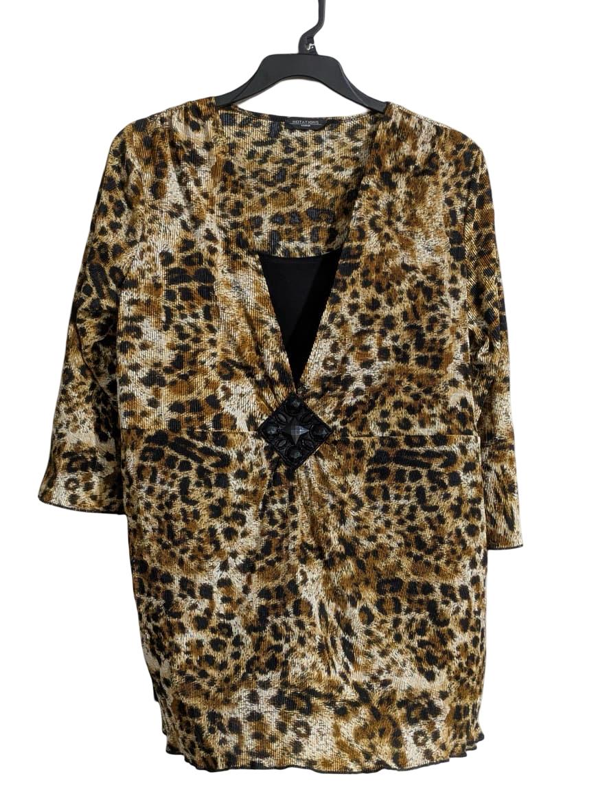 NOTATIONS BLOUSE TOP FOR WOMEN