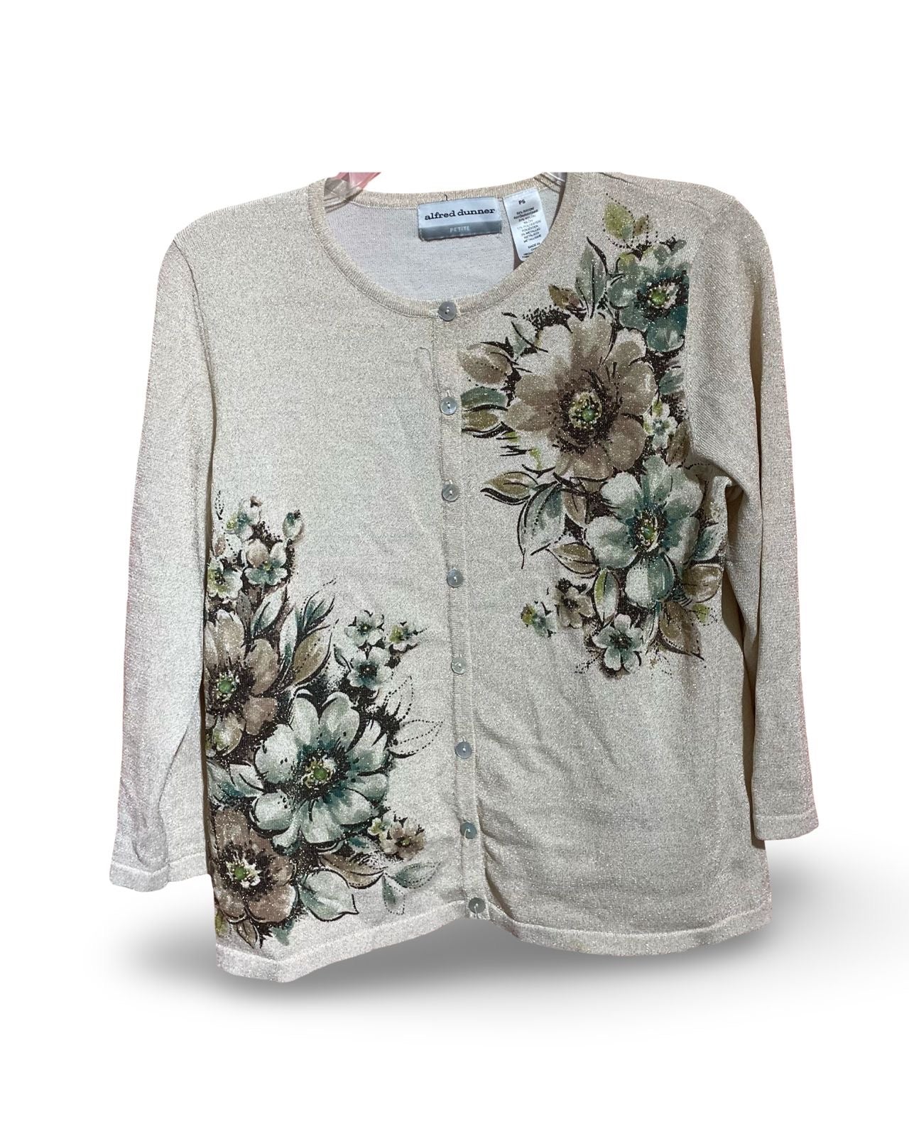 Alfred Dunner Petite Shiny Top For Women
