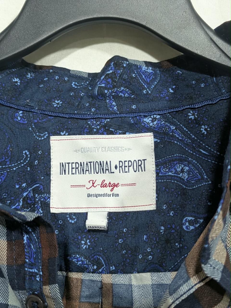INTERNATIONAL REPORT SHIRT FOR MEN