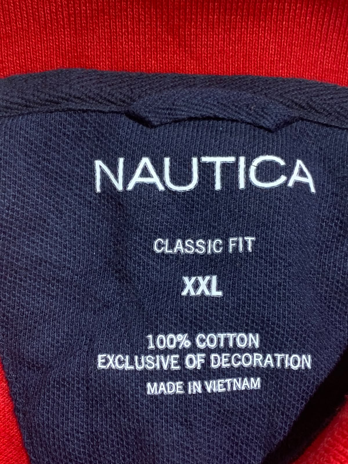 NAUTICA BUTTON DOWN T-SHIRT FOR MEN